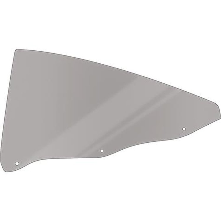 QG3477Y 1965-66 Impala, Bonneville, Catalina 2-Door Hardtop, Quarter Glass, Custom Gray Tint, LH