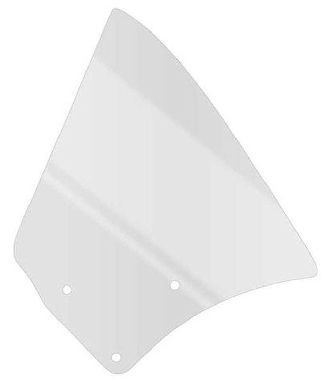 QG3813 Quarter Window Glass-1967-69 Camaro, Firebird; Clear; Coupe; LH Drivers Side