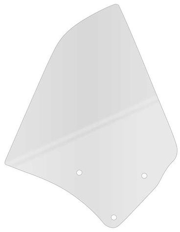 QG4041 Clear Glass-1967-69 Camaro, Firebird; Rear Quarter Glass; Convertible; RH Passenger Side