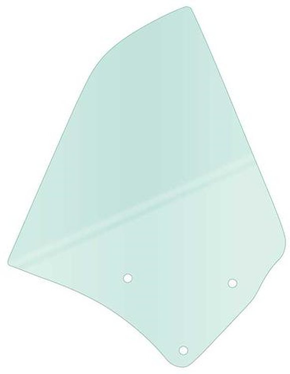 QG4043 Rear Quarter Glass-1967-69 Camaro, Firebird; Tinted Glass; Convertible; RH Passenger Side