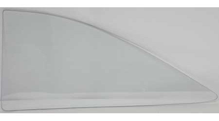 QG4319C 1961-62 Buick/Chevy/Pontiac/Oldsmobile; Rear Quarter Window Glass; 2 Door/Hardtop (Bubble Top); Clear Glass; RH or LH