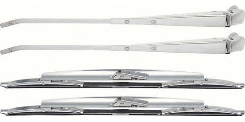 Windshield Wiper Arm and Blade Set 1967-1969 Camaro/Firebird Coupe
