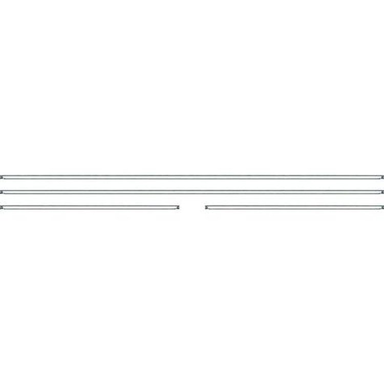 R1104 Door Panel Molding Set 1969 Camaro. Firebird; Standard Interior; Coupe; 4 Piece Set
