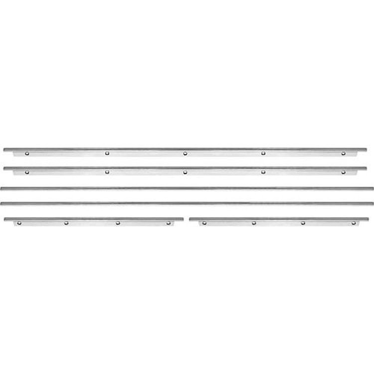 1968-70 GTO COUPE DOOR PANEL MOLDING SET