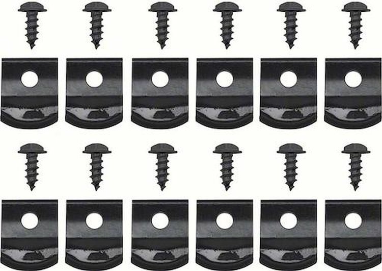 Rocker Molding Clip Set 1" Tall