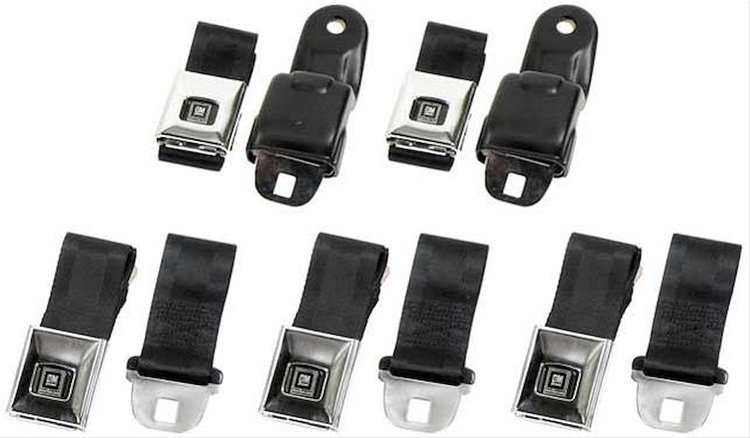 Seat Belts 1968-69 F-Body W/Deluxe Interiors