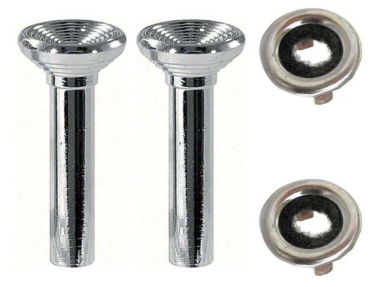 R2587 Door Lock Knob Kit for 1967 Buick, Chevy, Oldsmobile, Pontiac Full Size Models