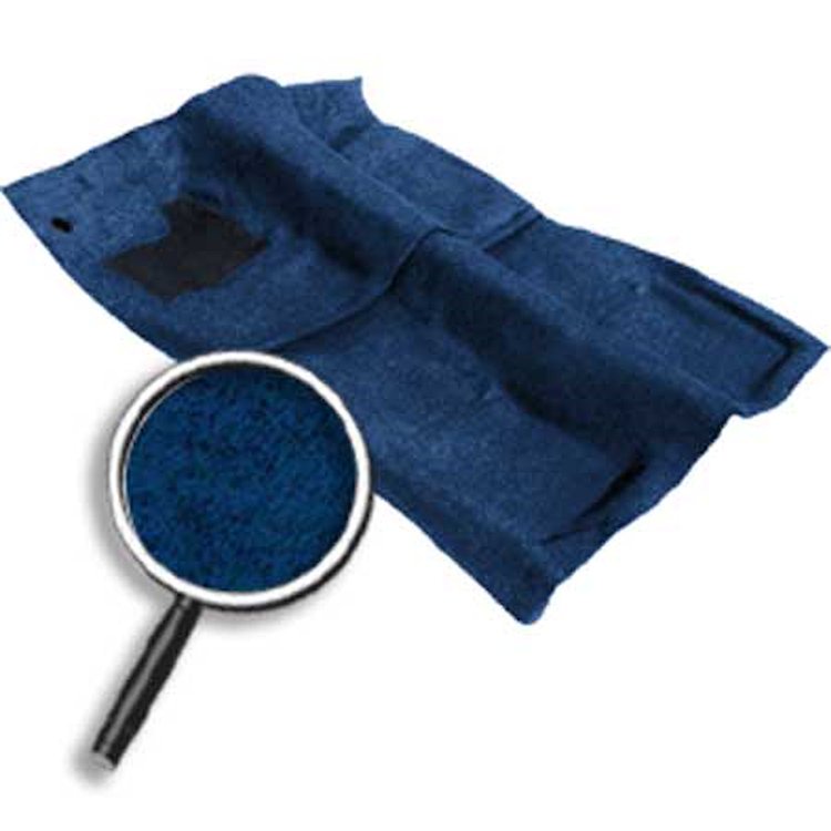 R2607 1982-84 F-Body; Cutpile Carpet;/Underlay Kit Dark Royal Blue