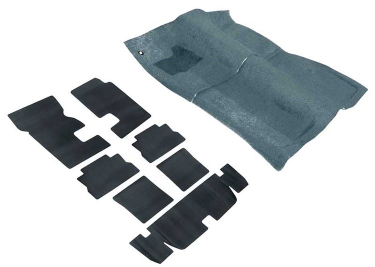 R2992 1985, 1987 F-Body; Carpet And Underlay Set; Passenger And Hatch Area; Cut Pile; Almond