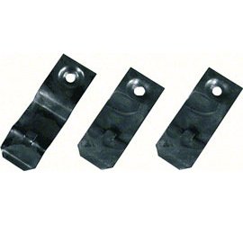 1970-78 PADDED DASH CLIP KIT 3 PIECES