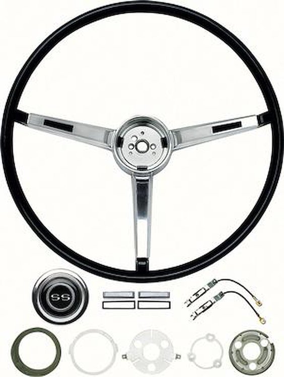 Deluxe Steering Wheel 1967 Chevy II and Nova SS