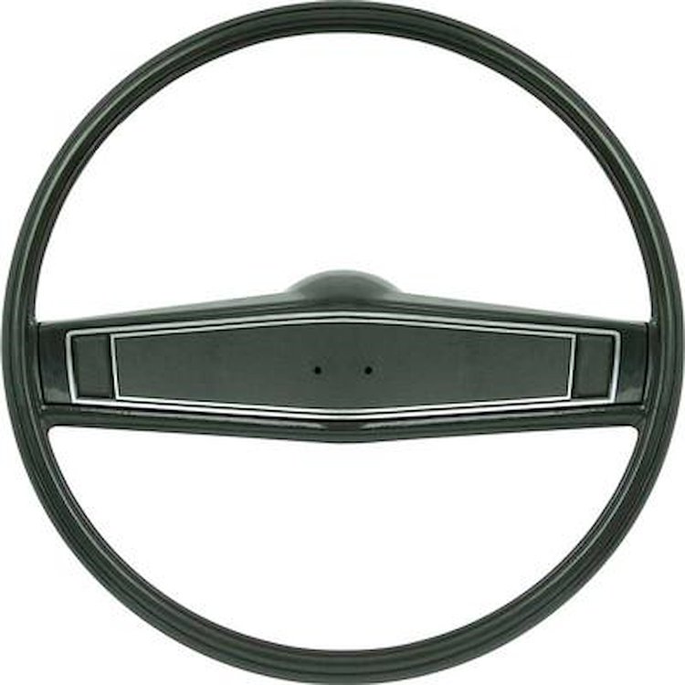 R3497 Steering Wheel 1969-70 Kit; Dark Green