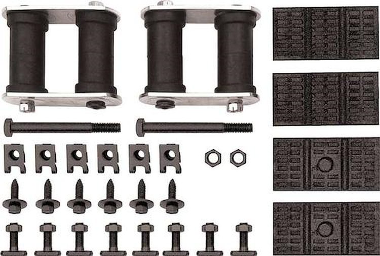 Rear Monoleaf Spring Installation Kit 1967-70 Camaro/Firebird