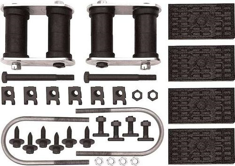 Rear Multi-Leaf Spring Installation Kit 1967-70 Camaro/Firebird