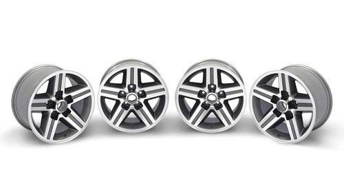 R4424 Aluminum Wheel 16" x 8" IROC-Z Style 5 x 4-3/4" Bolt Pattern 4-1/4" Backspace; Set Of 4