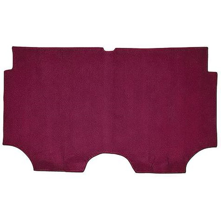 R443421 1966-67 Chevrolet Impala; Coupe Trunk Mat Carpet w/ Pad; Loop; Maroon