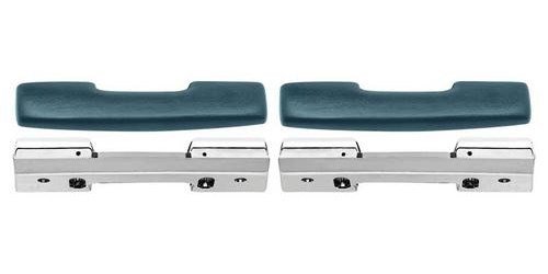 R4801 Standard Front Arm Rest Kit for 1965-1967 Chevy Nova, 1967 Chevy Camaro, Pontiac Firebird [Black]