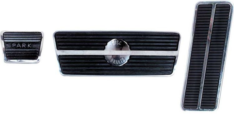R5005 Pedal Pad Kit for 1967-68 Chevy Camaro/Pontiac Firebird, 1967-77 Chevy Chevelle/El Camino/Malibu/Laguna