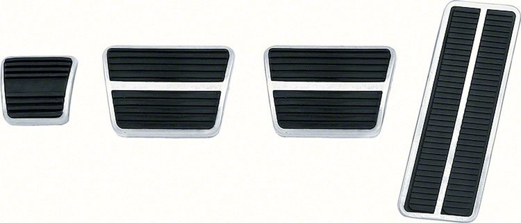 R5006 Pedal Pad Kit 1967-77 GM Manual Trans 8-Piece