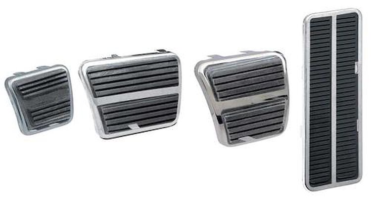 R5010 Pedal Pad Kit-1972-81 GM-Manual Trans-8 Piece set
