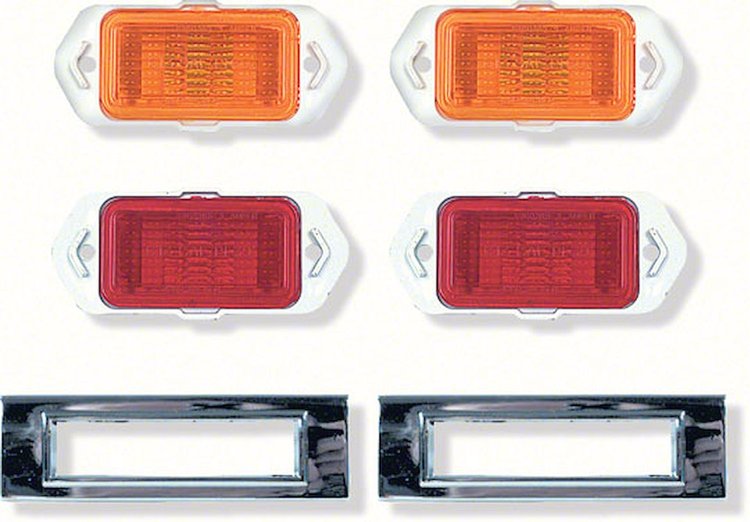 R5013 Side Marker Lamp Kit for 1969 Chevy Camaro