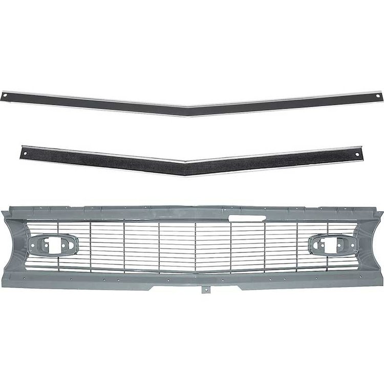 R5026 Standard Grill Kit Without Headlamp Bezels 1968 Camaro