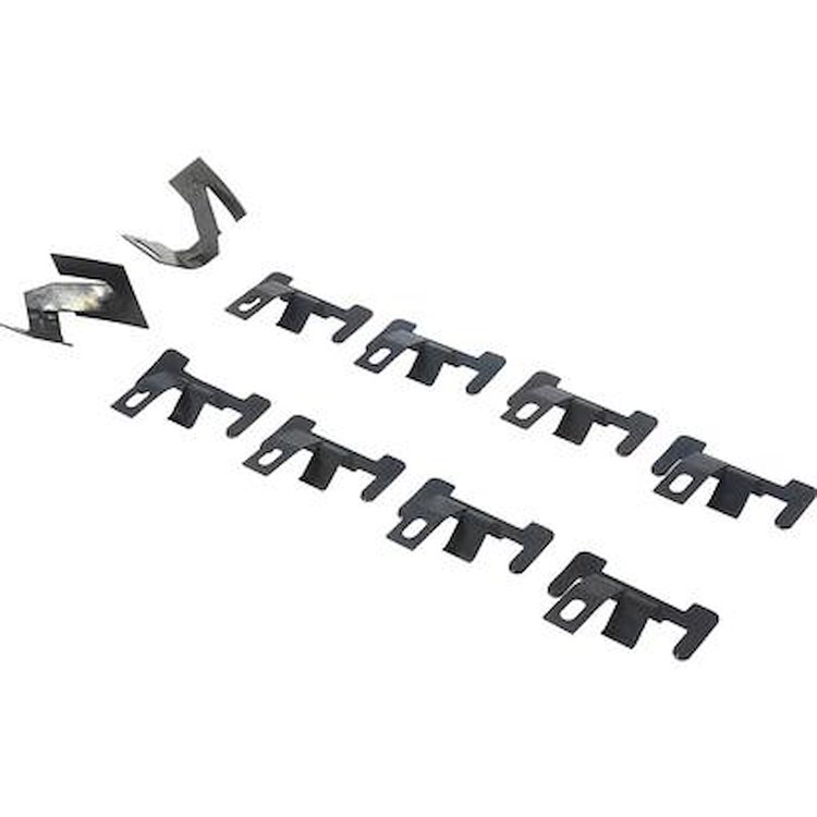 R606 1975-79 Nova/X-Body; Windshield Molding Clip Set; Lower; 10 Pieces