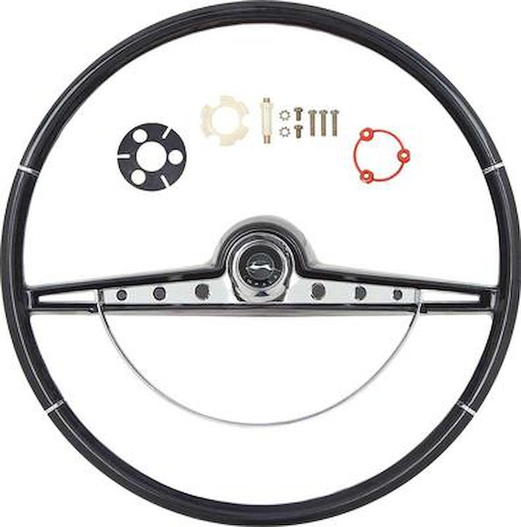 R63001 1963 Impala Steering Wheel Kit ; Black