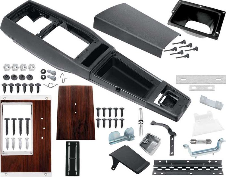 R756 Console Kit Without Gauges 1969 Camaro 3 Speed Manual Transmission