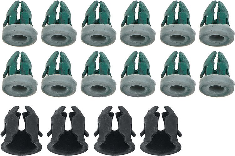 1969 CAMARO STANDARD EMBLEM BARREL NUT KIT