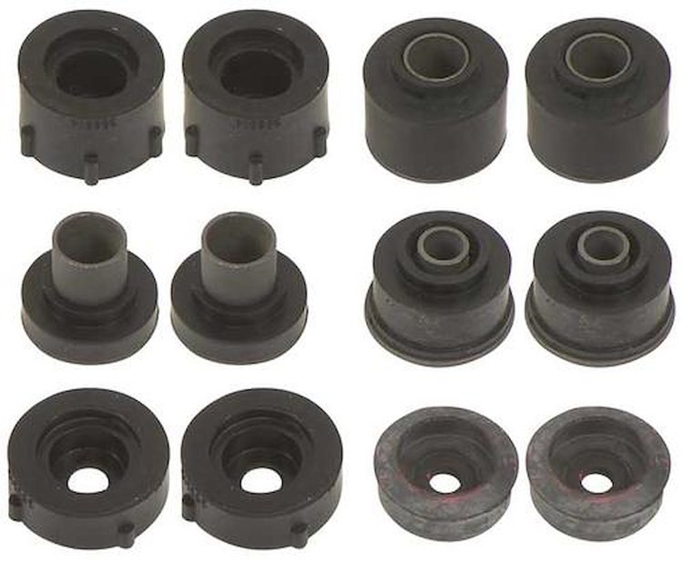 R892 Body Mount Bushing Kit for 1975-76 Chevy Nova, GM X-Body