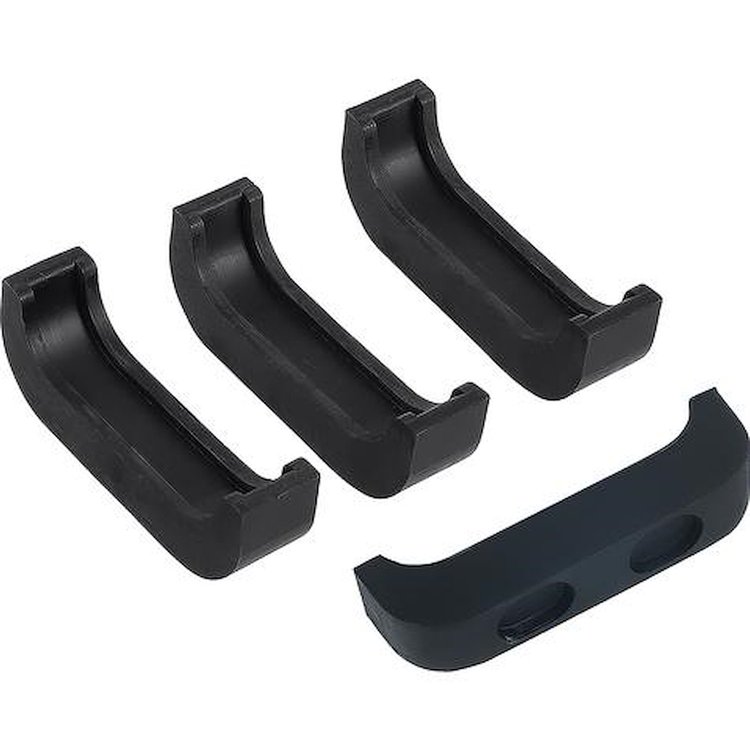 RD1638 1967-72 Chevrolet, GMC Truck; Upper and Lower Radiator Mount Cushion Set; with 4 Row Radiator; 4-Pieces