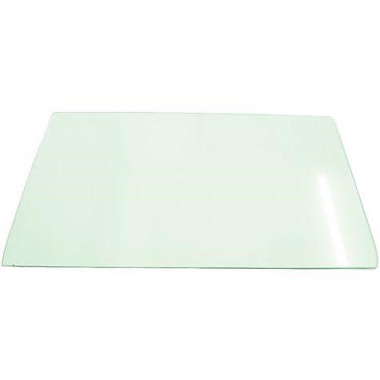 RD2337T 1961-64 Impala, Bel Air, Biscayne, Rear Door Glass, 4-Door Hardtop, LH or RH, Light Green Tint
