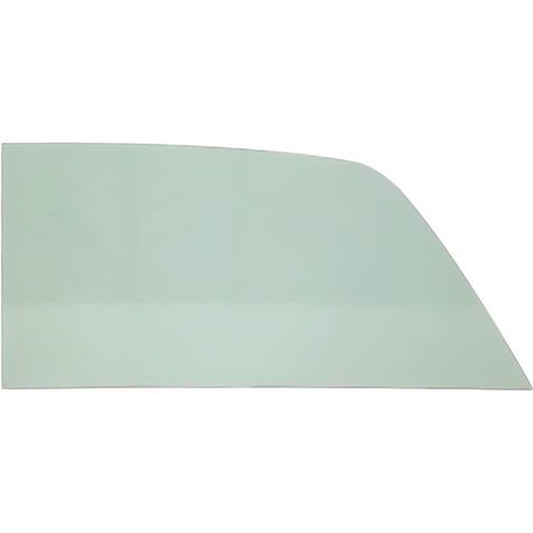 RD2343T 1961-64 Impala, Bel Air, Biscayne, Rear Door Glass, 4-Door Sedan, LH or RH, Light Green Tint