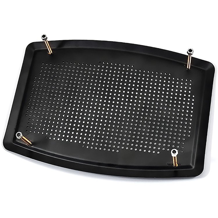 RD6480Z 1964-80 Buick, Chevrolet, Oldsmobile, Pontiac, Ford, Dodge, Plymouth, 6"x9" Rear Speaker Grille, w/ 4 Mounting Studs