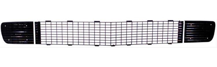 RK9060 Grill Kit 1968 Camaro RS; Black With Silver Trim