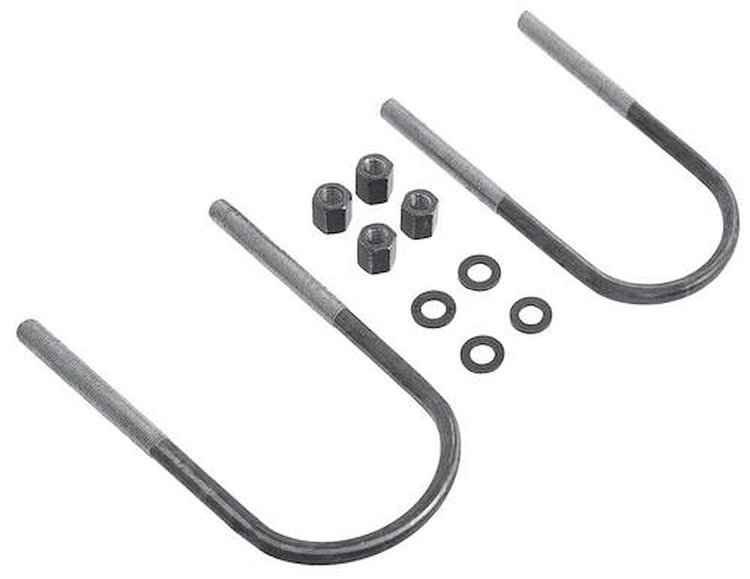 Rear Leaf Spring U-Bolts 7.5" L x 4" W