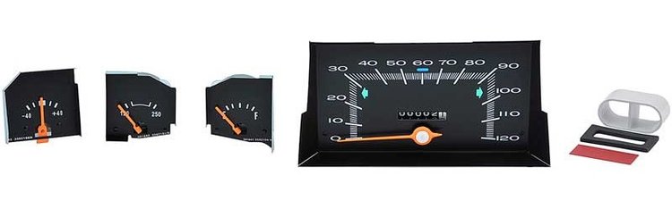 RM4119 A-Body Dash Gauges 1972-76 Mopar