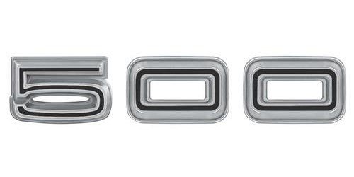 Quarter Panel Emblem 1967 Dodge Coronet 500 - "500" Letters