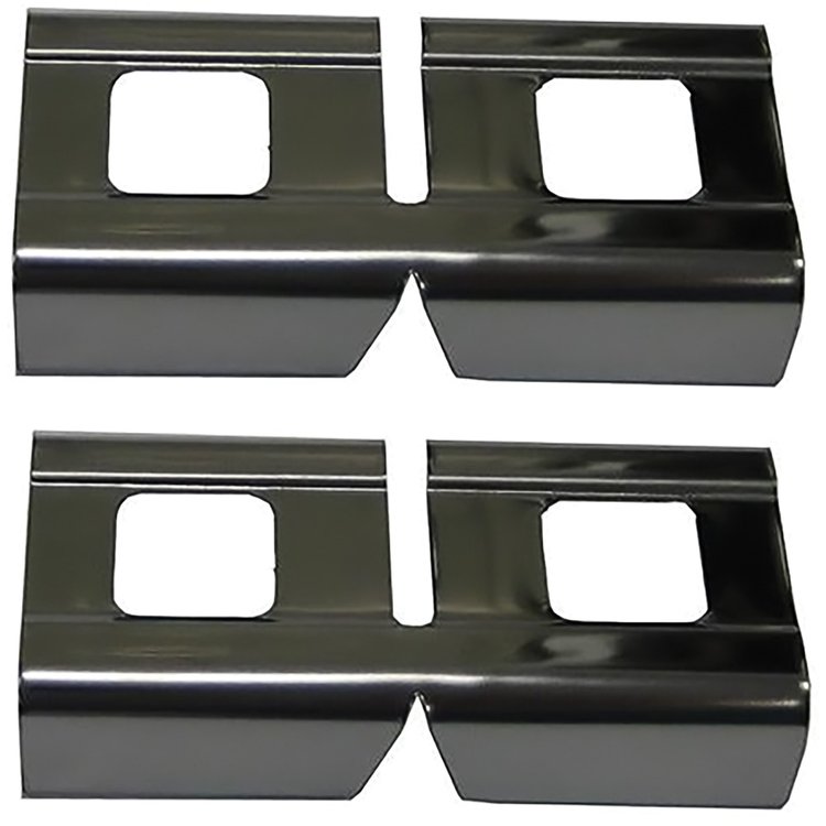 RR168 Roof Rail Weatherstrip Corner Connector Set for 1968-1969 Chevy Camaro