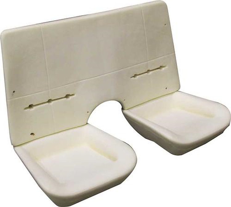 SF135 Rear Seat Foam 1982-92 Camaro, Firebird; With Wire For Folding Solid Rear Backrest