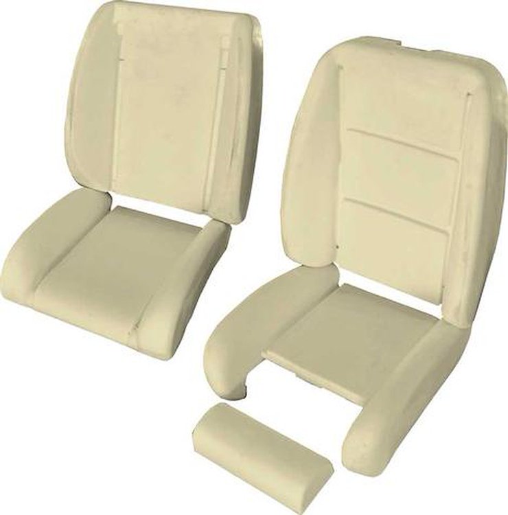 SF143 Bucket Seat Foam; 1982-83 Camaro; 1982 Camaro Pace Car; Pair