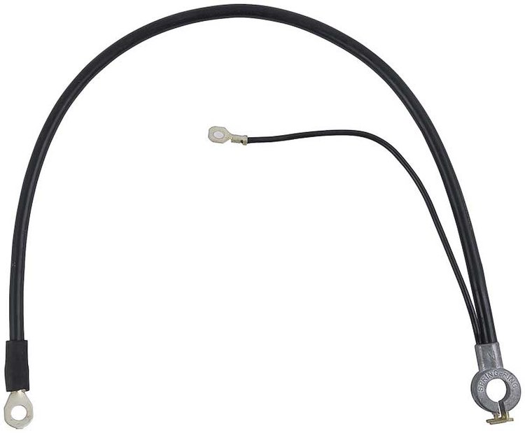 SR12565 Battery Cable Negative; 1969 8 Cylinder Big Block