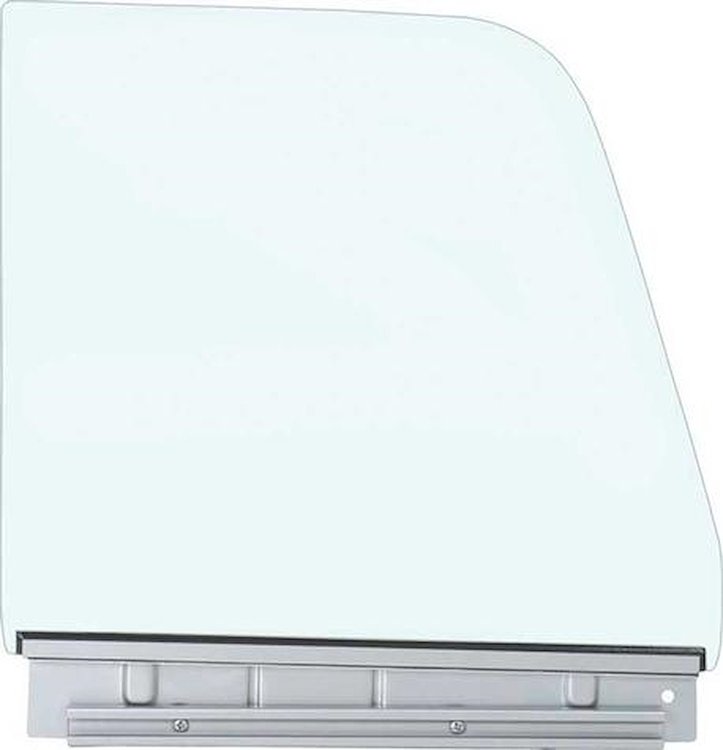 T11031 Door Glass Assembly 1960-1963 Chevy, GMC Truck; Clear Glass; with Lower Channel; RH