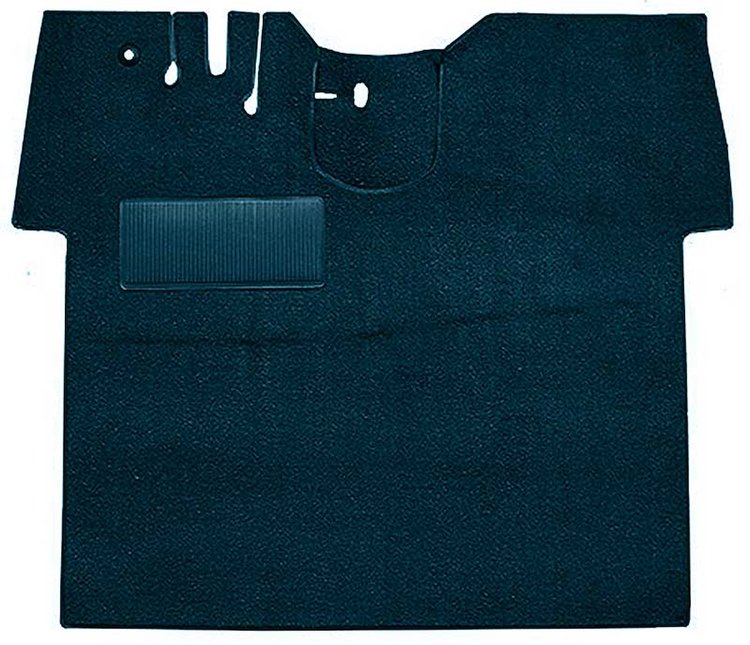 T1148112 1955-59 Chevy/GMC Truck; Carpet Kit; Full Floor; w/ Holes; Flat Floor; Cut & Sewn; Daytona; Dark Blue