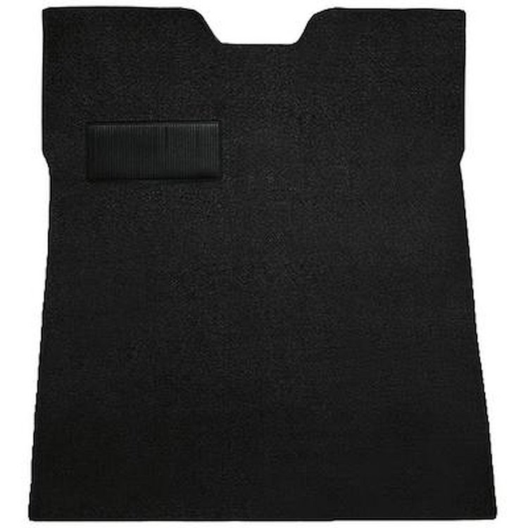 T1169601 1947-55 GM Pickup; Reg Cab; Die-Cut Carpet Kit; Loop; w/o Seat Riser; Auto/3-Speed; Low Hump; 2WD; Black