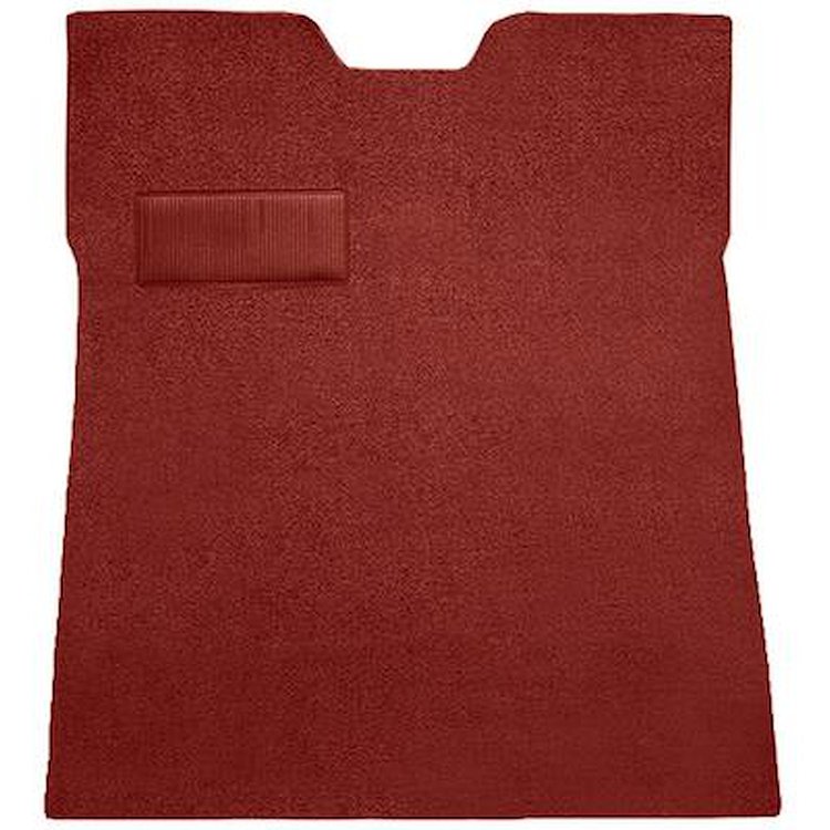 T1169602 1947-55 GM Pickup; Reg Cab; Die-Cut Carpet Kit; Loop; w/o Seat Riser; Auto/3-Speed; Low Hump; 2WD; Red