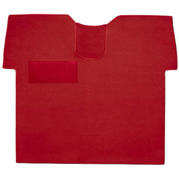 T1171902 1955-59 Chevy/GMC Truck; Carpet Kit; Full Floor; w/o Holes; Flat Floor; Cut & Sewn; Daytona; Red