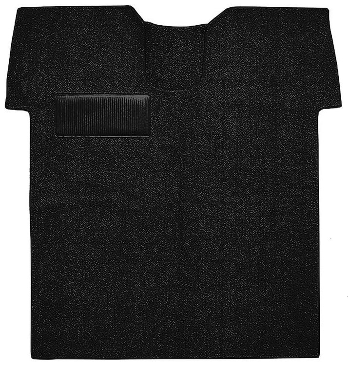 T1172117 1955-59 Chevrolet/GMC Truck; Full Floor Carpet Kit w/o Holes; Flat Floor; Cut & Sewn Loop; Medium Saddle