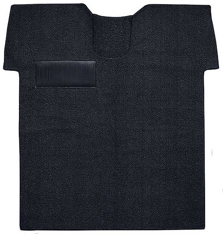 T1172166 1955-59 Chevrolet/GMC Truck; Full Floor Carpet Kit w/o Holes; Flat Floor; Cut & Sewn Loop; Midnight Blue
